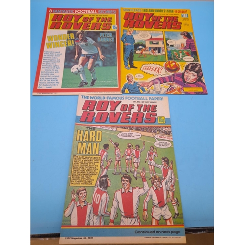 90A - Good Collection of 'Roy of the Rovers' Comics 1981-1983. Approx 39.