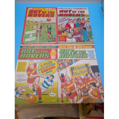 90A - Good Collection of 'Roy of the Rovers' Comics 1981-1983. Approx 39.