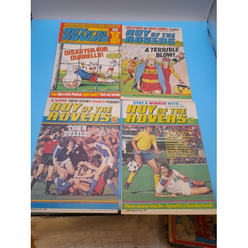 90A - Good Collection of 'Roy of the Rovers' Comics 1981-1983. Approx 39.