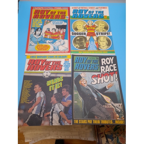 90A - Good Collection of 'Roy of the Rovers' Comics 1981-1983. Approx 39.