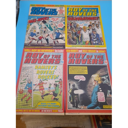 90A - Good Collection of 'Roy of the Rovers' Comics 1981-1983. Approx 39.