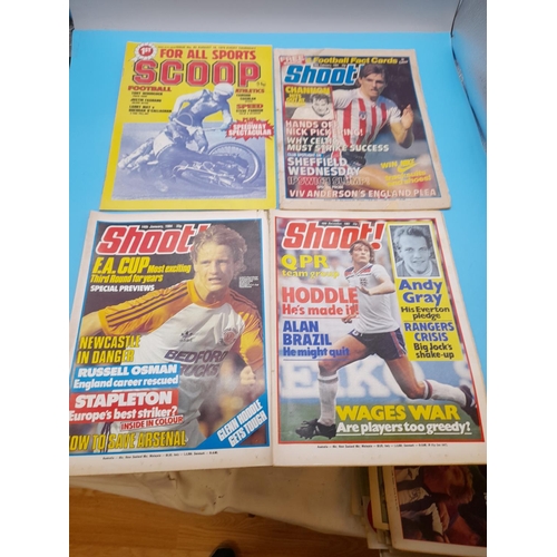 95A - Sports/Football Related Weekly Comics/Magazines to include Scoop, Match and Shoot. Approx 70.