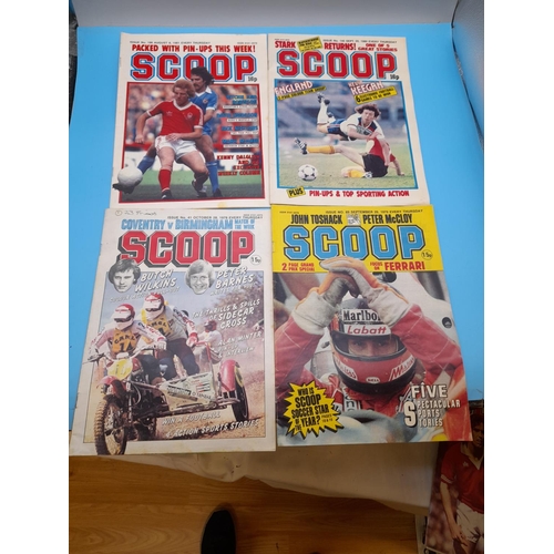 95A - Sports/Football Related Weekly Comics/Magazines to include Scoop, Match and Shoot. Approx 70.