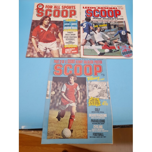 95A - Sports/Football Related Weekly Comics/Magazines to include Scoop, Match and Shoot. Approx 70.