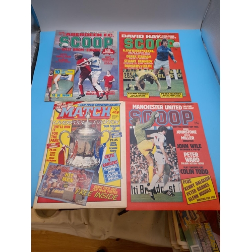 95A - Sports/Football Related Weekly Comics/Magazines to include Scoop, Match and Shoot. Approx 70.