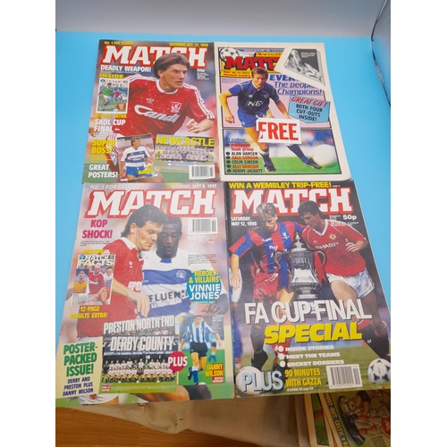 95A - Sports/Football Related Weekly Comics/Magazines to include Scoop, Match and Shoot. Approx 70.