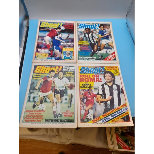 95A - Sports/Football Related Weekly Comics/Magazines to include Scoop, Match and Shoot. Approx 70.