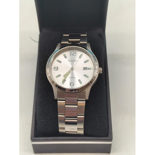 172 - Boxed Sekonda Men's 50 Metre Watch.