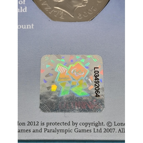 252 - Rare Uncirculated Royal Mint issued 2009 as part of a Competition by Blue Peter to design a 50p Coin... 