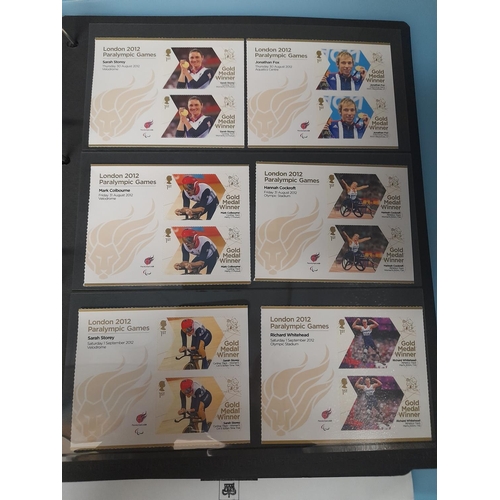 705 - Royal Mail 'London 2012 Team GB Olympic Games Gold Medal Winners' Stamp Sets to include Olympic and ... 