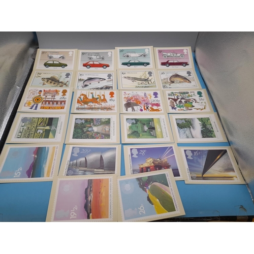 709 - Royal Mail Stamp Series Postcards. Approx 260