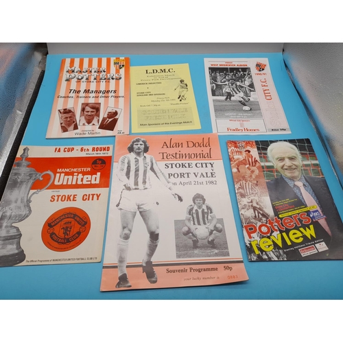 720 - Collection of Approx 58 Stoke City Football Programmes.