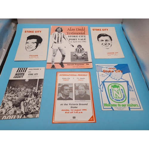 720 - Collection of Approx 58 Stoke City Football Programmes.