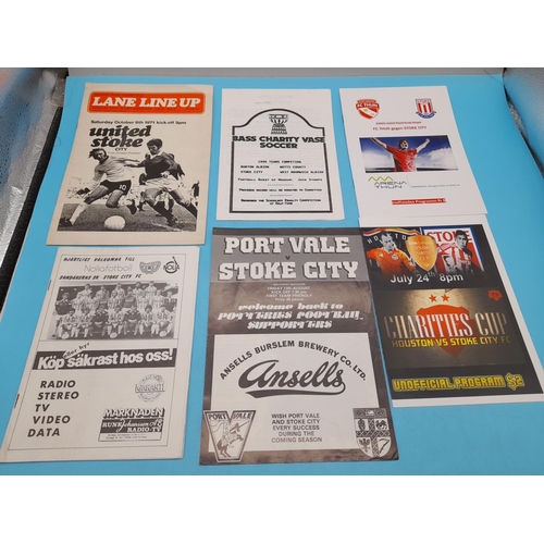 726 - Collection of Approx 72 Stoke City Football Programmes.