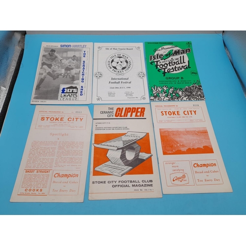 726 - Collection of Approx 72 Stoke City Football Programmes.