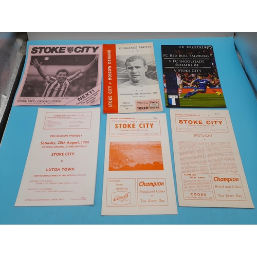 726 - Collection of Approx 72 Stoke City Football Programmes.