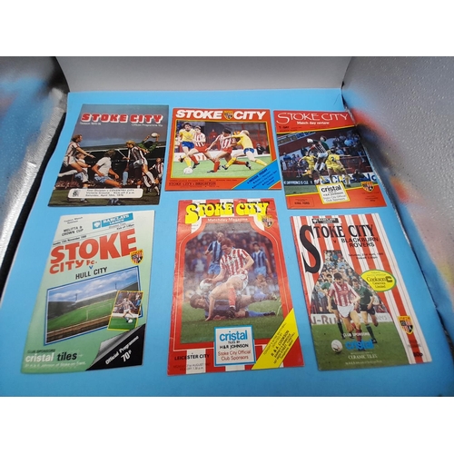 728 - Collection of Approx 66 Stoke City Football Programmes.