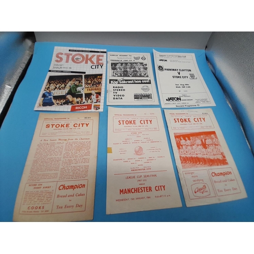 728 - Collection of Approx 66 Stoke City Football Programmes.