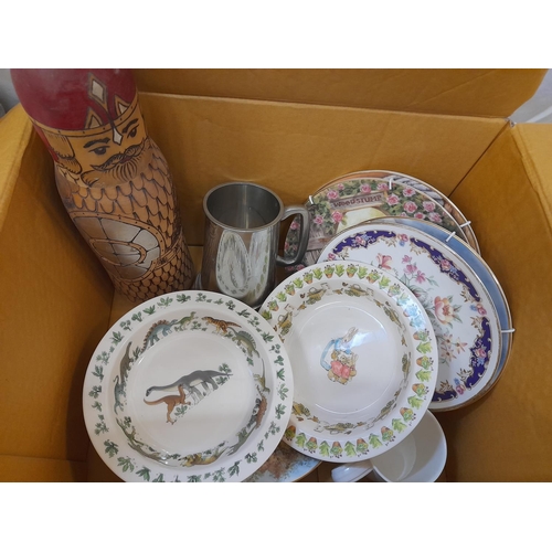 732 - 2 Boxes of Ceramic Items to include Emma Bridgewater, Portmeirion, Wedgwood, etc.