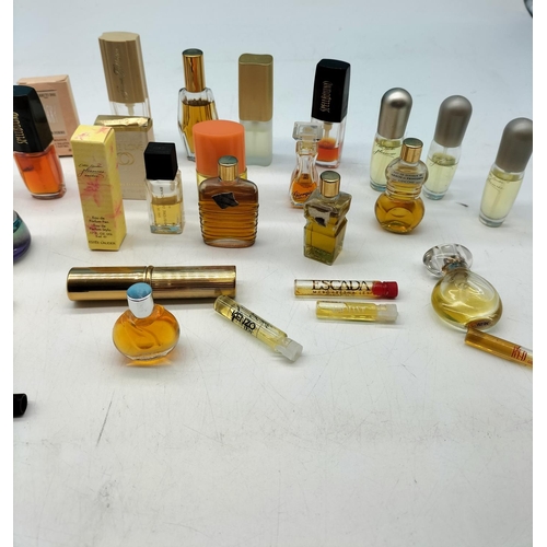 95A - Quantity of Mixed 1ml to 3ml Perfumes. Some Used.