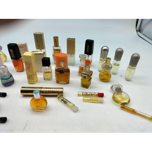 95A - Quantity of Mixed 1ml to 3ml Perfumes. Some Used.