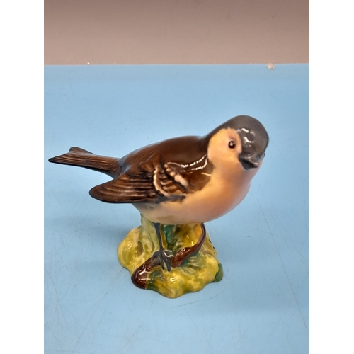 348 - Three Beswick Birds to Incl. Bullfinch, Blue Tit & Chaffinch