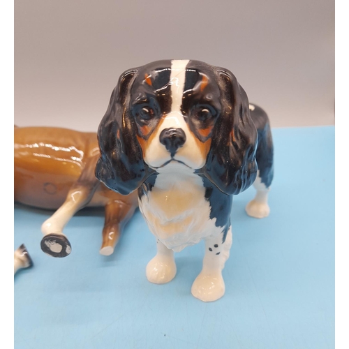 349 - Beswick King Charles Spaniel 