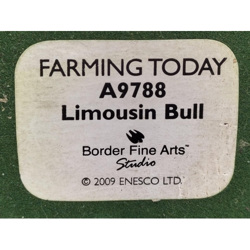 364 - Border Fine Arts Figure of a Limousin Bull A9788