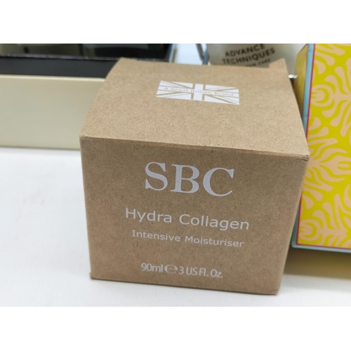 386 - Collection of Ladies Toiletries to Incl. Pecksniff's, Fitzherbert & Prince, SBC Hydra Collagen, etc.