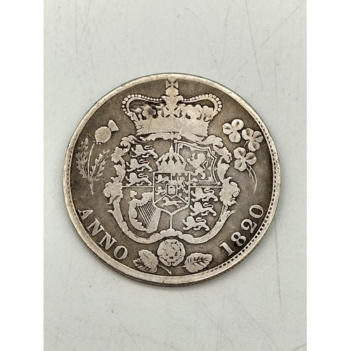 52 - George IV 1820 Half Crown