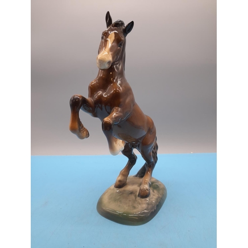 68 - Beswick Model No.1014 Rearing Welsh Cob. 27cm (h)