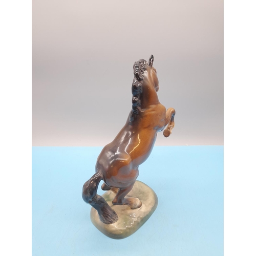 68 - Beswick Model No.1014 Rearing Welsh Cob. 27cm (h)