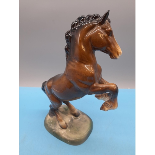 68 - Beswick Model No.1014 Rearing Welsh Cob. 27cm (h)