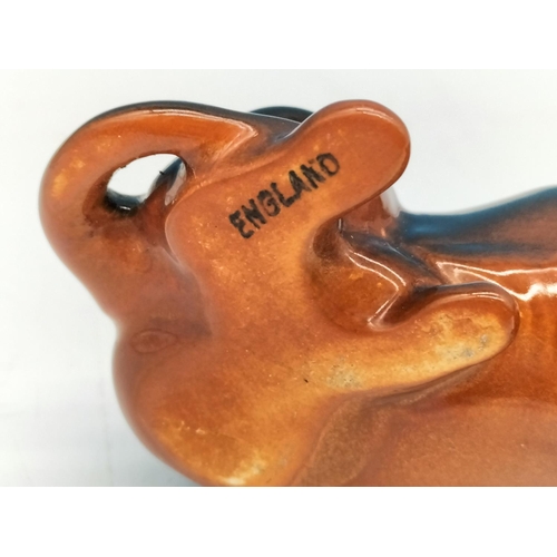 142 - Beswick Dachshund Dog Figurine, 11cm