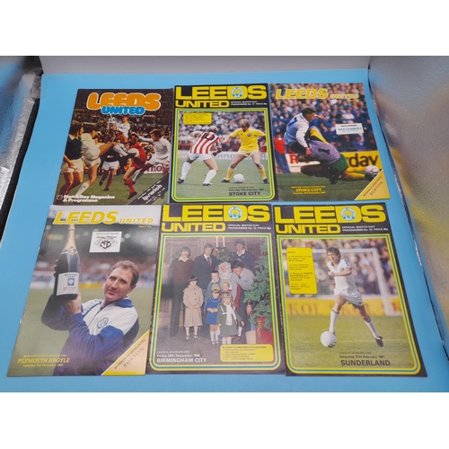 160E - Collection of Football Programmes to Incl. England, Leeds, Crewe Alex, etc. (Approx. 78)