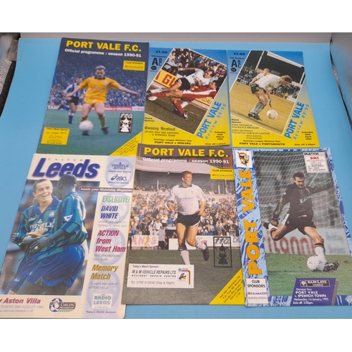 160E - Collection of Football Programmes to Incl. England, Leeds, Crewe Alex, etc. (Approx. 78)