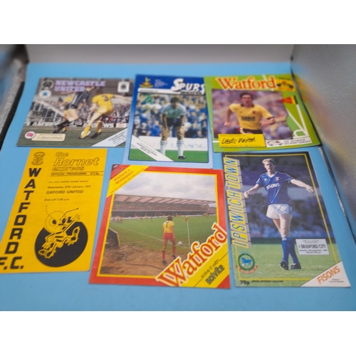 160F - Collection of Football Programmes to Incl. 1963 & 1976 European Cup Final, etc. European (Approx. 54... 