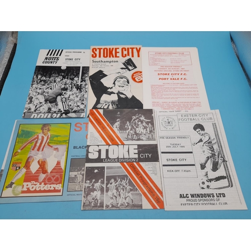 160G - Collection of Stoke City Football Programmes (Approx. 130)