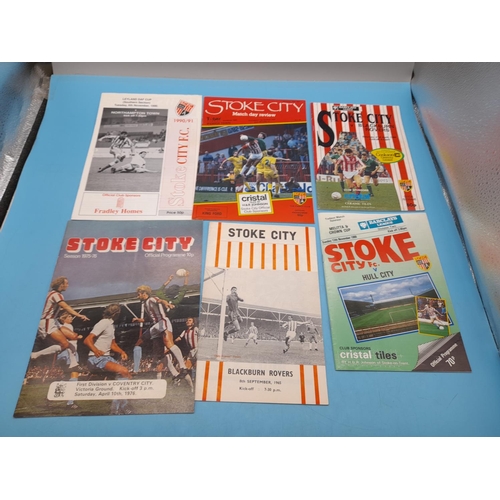 160G - Collection of Stoke City Football Programmes (Approx. 130)