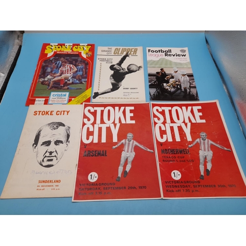 160G - Collection of Stoke City Football Programmes (Approx. 130)