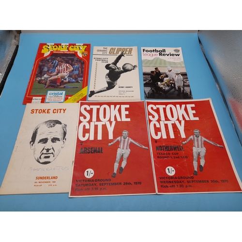 160G - Collection of Stoke City Football Programmes (Approx. 130)