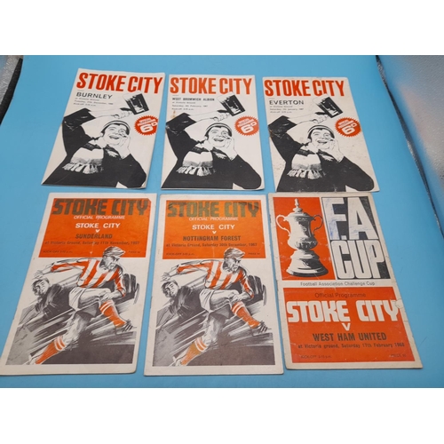 160G - Collection of Stoke City Football Programmes (Approx. 130)