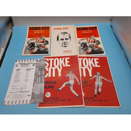 160G - Collection of Stoke City Football Programmes (Approx. 130)