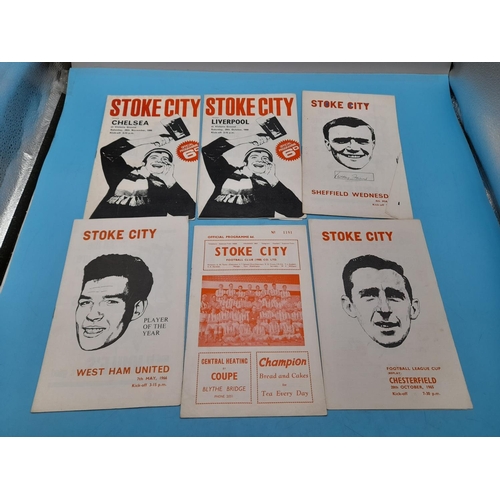 160G - Collection of Stoke City Football Programmes (Approx. 130)