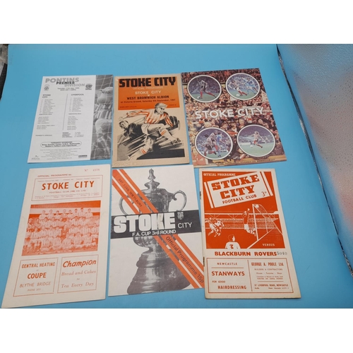 160G - Collection of Stoke City Football Programmes (Approx. 130)