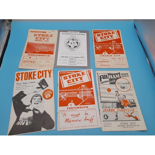 160G - Collection of Stoke City Football Programmes (Approx. 130)