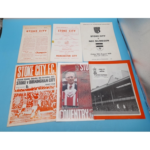 160G - Collection of Stoke City Football Programmes (Approx. 130)