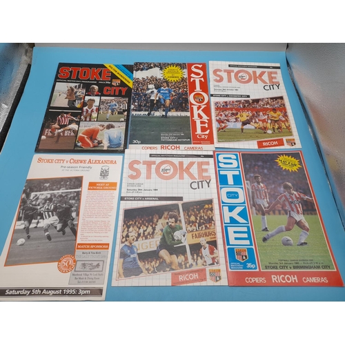 160G - Collection of Stoke City Football Programmes (Approx. 130)