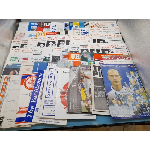 160H - Collection of Football Programmes Mostly Semi Professional / Non League (Approx. 78)