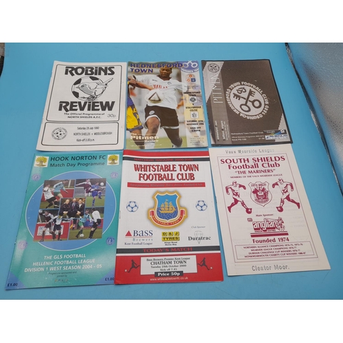 160H - Collection of Football Programmes Mostly Semi Professional / Non League (Approx. 78)